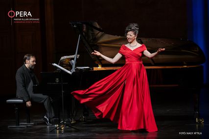 Lisette Oropesa as Soprano and Rubén Fernández Aguirre as Piano in Recital at Hungarian State Opera