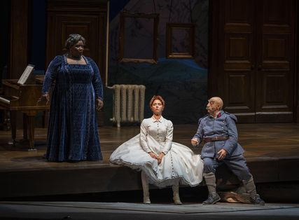 Lisette Oropesa as Marie in La fille du régiment at Lyric Opera of Chicago