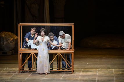 Lisette Oropesa as Cleopatra in Giulio Cesare at Opéra National de Paris