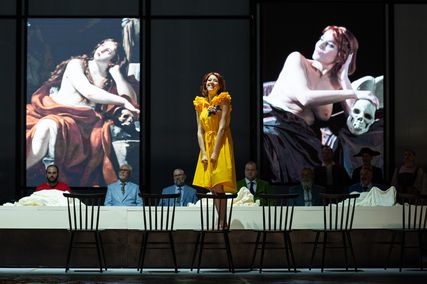 Lisette Oropesa as Amina in La Sonnambula at Teatro dell'Opera di Roma