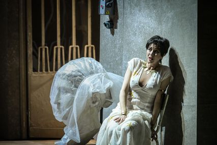 Lisette Oropesa as Cleopatra in Giulio Cesare at Opéra National de Paris