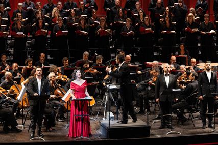 Lisette Oropesa as Elvira in I Puritani at Teatro di San Carlo