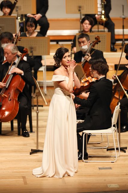 Lisette Oropesa as Soprano in Concert at NBS Japan Performing Arts Foundation