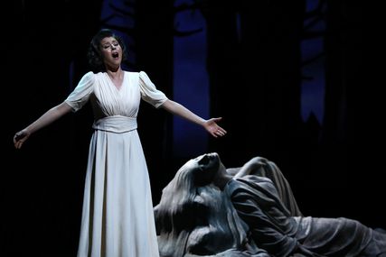 Lisette Oropesa as Lucia in Lucia di Lammermoor at Teatro alla Scala