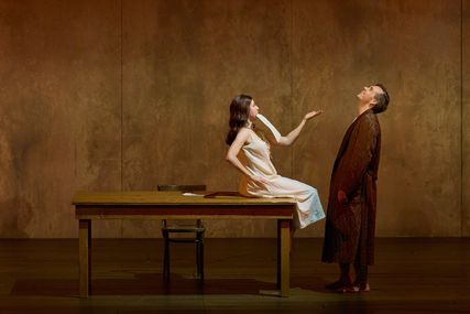 Lisette Oropesa as Manon and Benjamin Bernheim as Le Chevalier des Grieux in Manon at Opernhaus Zürich