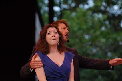 Lisette Oropesa as Soprano and Paulo Szot as Baritone in Concert at Metropolitan Opera