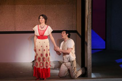 Lisette Oropesa as Rosalba in Florencia en el Amazonas at LA Opera