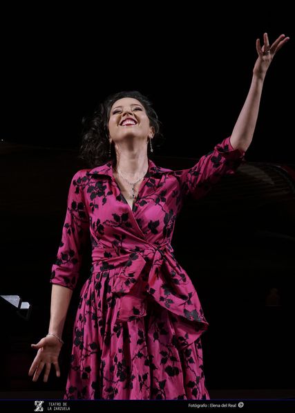 Lisette Oropesa as Soprano in Recital at Teatro de la Zarzuela
