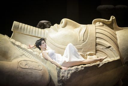 Lisette Oropesa as Cleopatra in Giulio Cesare at Opéra National de Paris