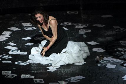 Lisette Oropesa as Ismene in Mitridate, re di Ponto at Bayerische Staatsoper