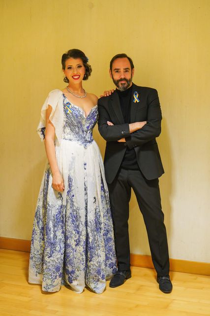 Lisette Oropesa as Soprano and Rubén Fernández Aguirre as Piano in Recital at Les Arts