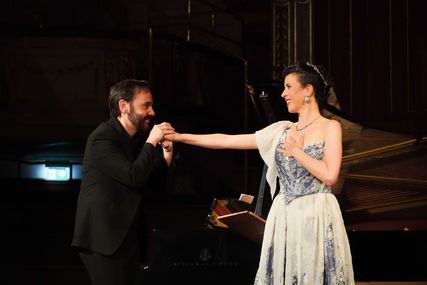 Lisette Oropesa as Soprano and Rubén Fernández Aguirre as Piano in Recital at Musikverein Graz