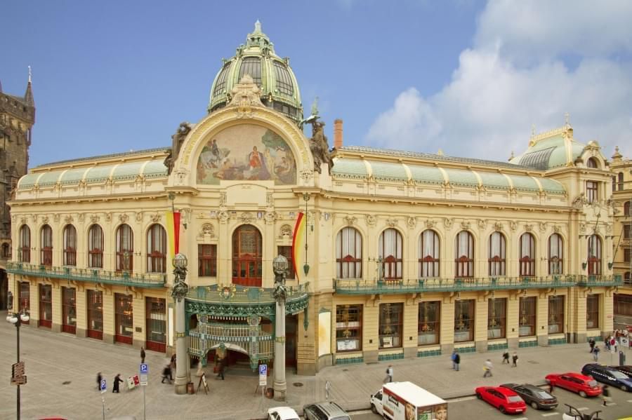 Municipal House - Smetana Hall venue in Prague, CZ