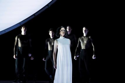 Lisette Oropesa as Maria Stuarda in Maria Stuarda at Salzburger Festspiele