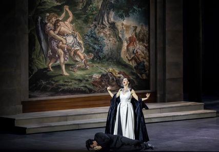 Lisette Oropesa as Manon and Charles Castronovo as Le Chevalier des Grieux in Manon at Les Arts