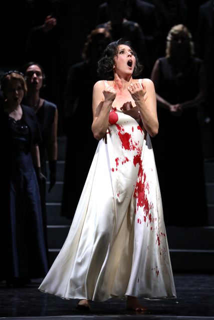 Lisette Oropesa as Lucia in Lucia di Lammermoor at Teatro alla Scala
