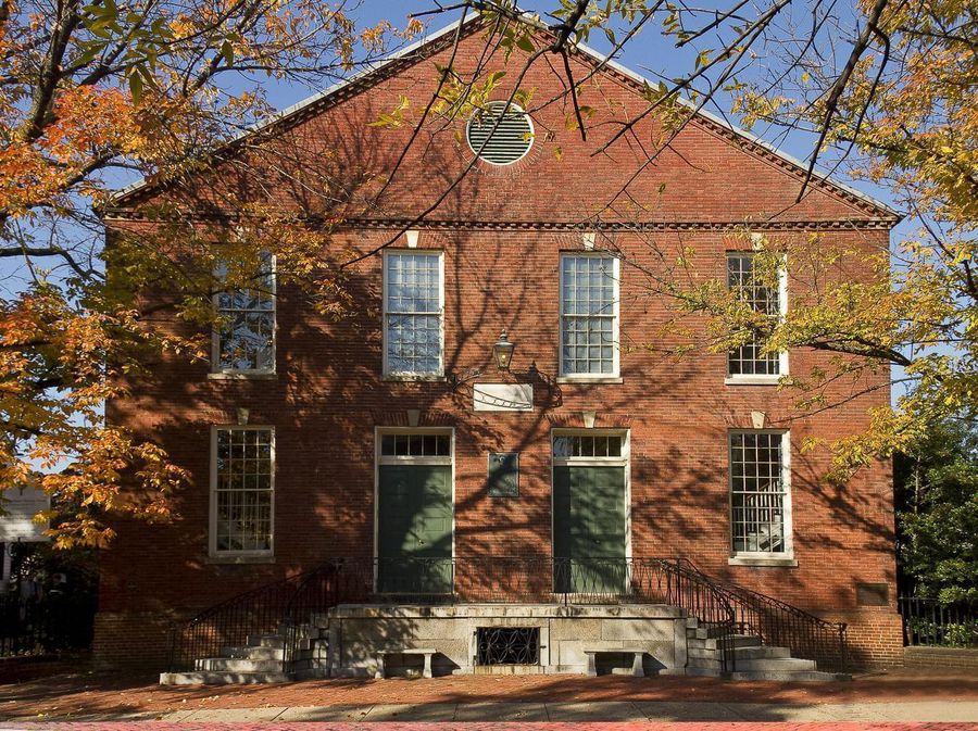 Old Presbyterian Meeting House venue in Alexandria, US