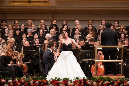 Lisette Oropesa as Soprano in Concert at Richard Tucker Music Foundation