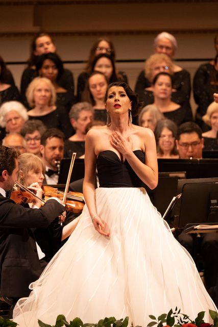 Lisette Oropesa as Soprano in Concert at Richard Tucker Music Foundation