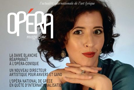 Lisette Oropesa on the cover of Opéra Magazine for February 2020