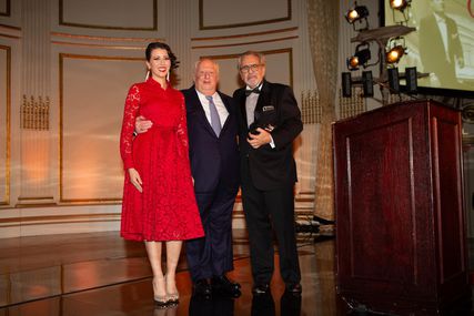 Lisette Oropesa, Barry Tucker and Jeffrey Manocherian