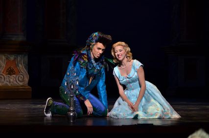 Lisette Oropesa as Pamina and Jonathan Michie as Papageno in Die Zauberflöte at Florida Grand Opera