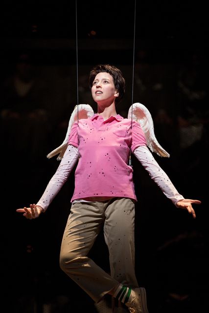 Lisette Oropesa as Amor in Orfeo ed Euridice at Metropolitan Opera