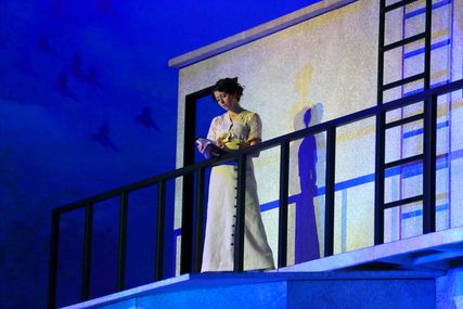 Lisette Oropesa as Rosalba in Florencia en el Amazonas at LA Opera