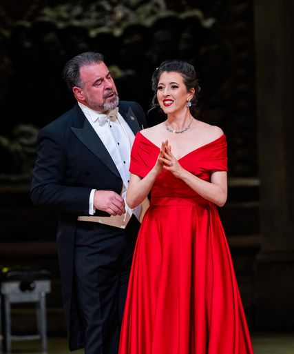 Lisette Oropesa as Soprano and Carlos Álvarez as Baritone in Concert at Royal Opera House