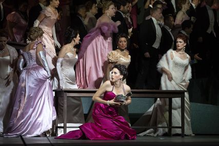 Lisette Oropesa as Manon in Manon at Metropolitan Opera