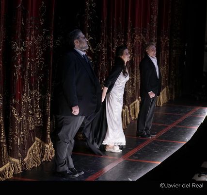 Lisette Oropesa as Violetta Valery in La traviata at Teatro Real