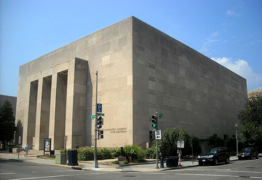 Lisner Auditorium venue in Washington, US