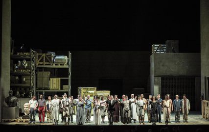 Lisette Oropesa as Cleopatra in Giulio Cesare at Opéra National de Paris