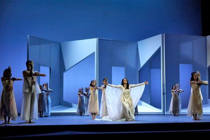 Lisette Oropesa as Euridice in Orfeo ed Euridice at LA Opera