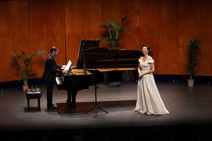 Lisette Oropesa as Soprano in Recital at Pro Música Águilas