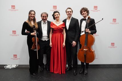 Lisette Oropesa as Soprano, Benjamin Bernheim as Tenor and Marco Armiliato in Concert at Festspielhaus Baden Baden