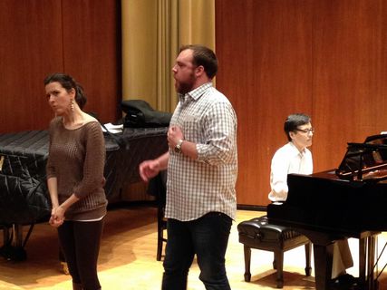 Lisette Oropesa as Soprano, Ken Noda as Piano and Brian Mulligan as Baritone in Recital at George London Foundation