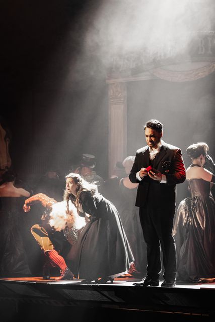 Lisette Oropesa and Amitai Pati