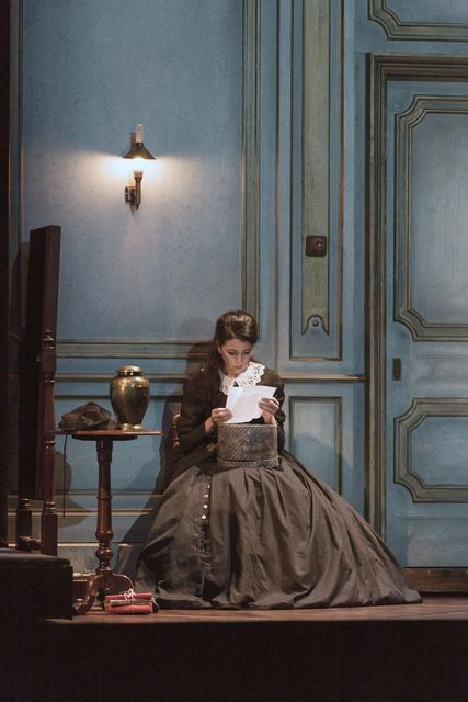 Lisette Oropesa as Lucia in Lucia di Lammermoor at Royal Opera House
