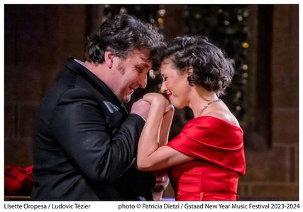 Lisette Oropesa as Soprano and Ludovic Tézier as Baritone in Recital at Gstaad New Year Music Festival
