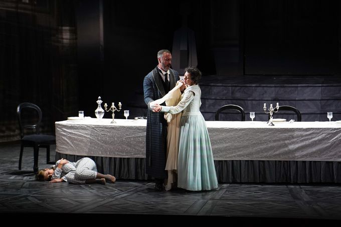 Lisette Oropesa and Christian Van Horn at 