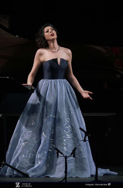 Lisette Oropesa as Soprano in Recital at Teatro de la Zarzuela