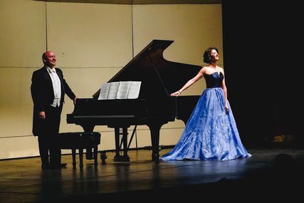 Lisette Oropesa and Michael Borowitz