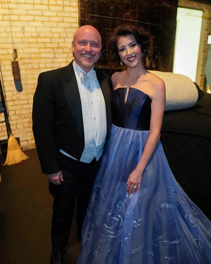 Lisette Oropesa and Michael Borowitz