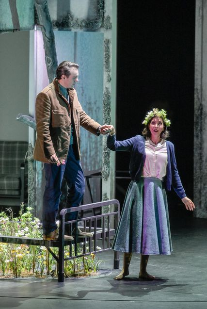 Lisette Oropesa as Lucia in Lucia di Lammermoor at Opernhaus Zürich