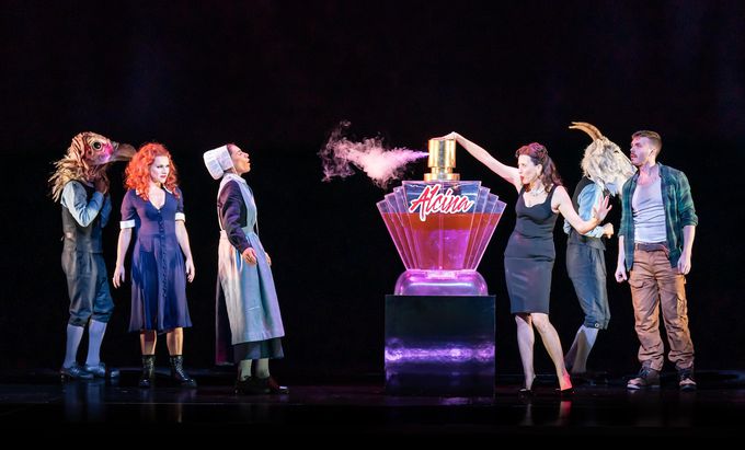 Lisette Oropesa, Mary Bevan and Rupert Charlesworth at 