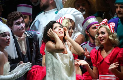 Lisette Oropesa as Adina in Adina at Rossini Opera Festival
