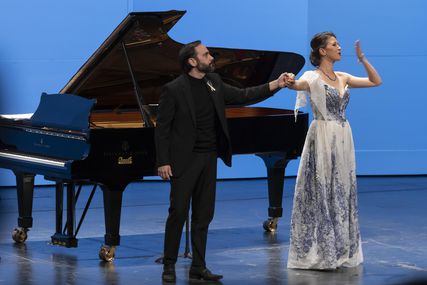 Lisette Oropesa as Soprano and Rubén Fernández Aguirre as Piano in Recital at Les Arts