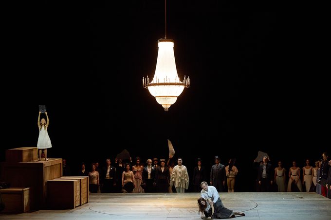 Lisette Oropesa and Benjamin Bernheim at 