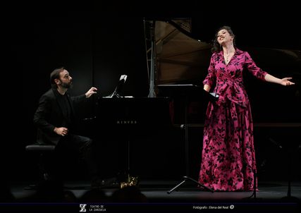 Lisette Oropesa as Soprano and Rubén Fernández Aguirre as Piano in Recital at Teatro de la Zarzuela